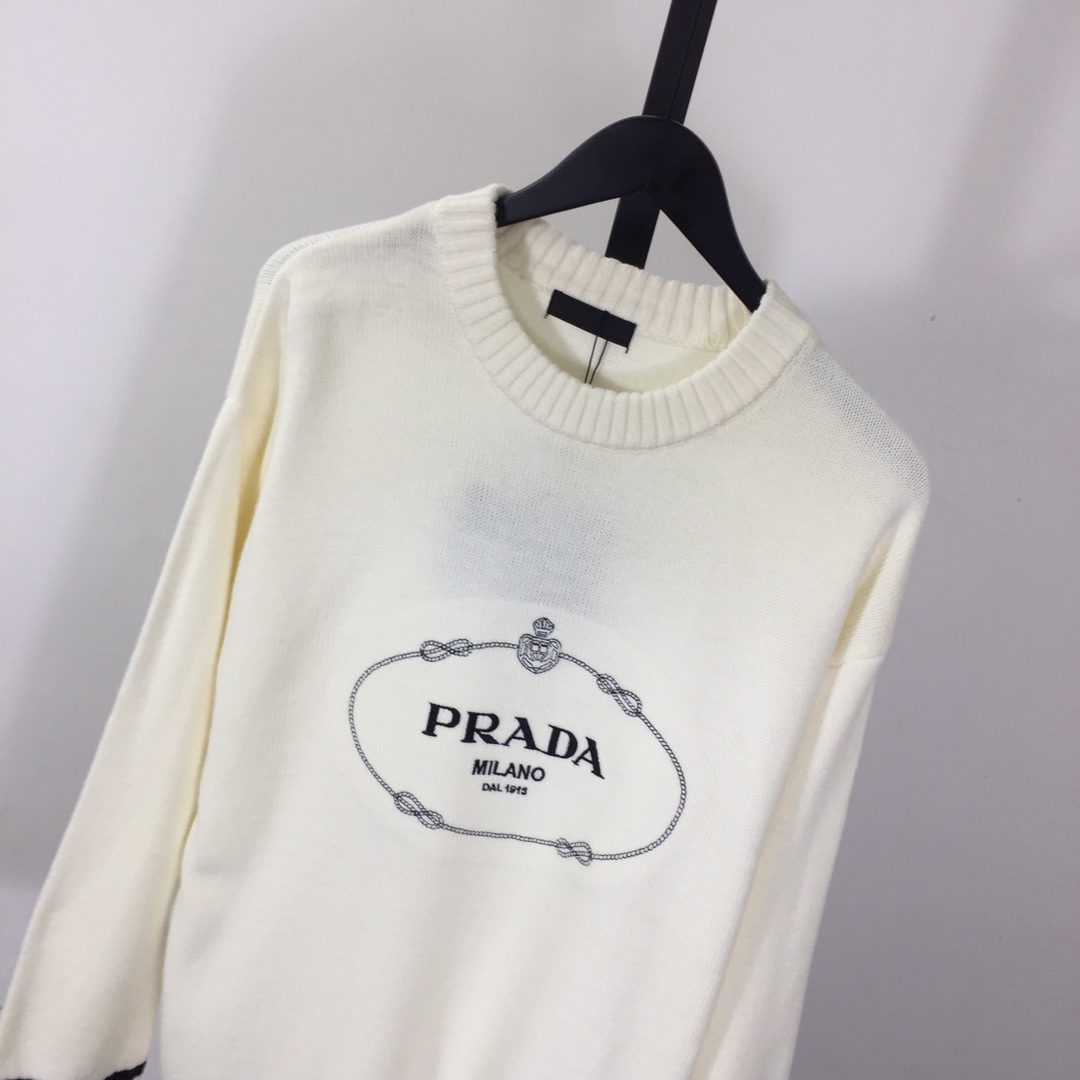 Prada Logo Sweater - DesignerGu