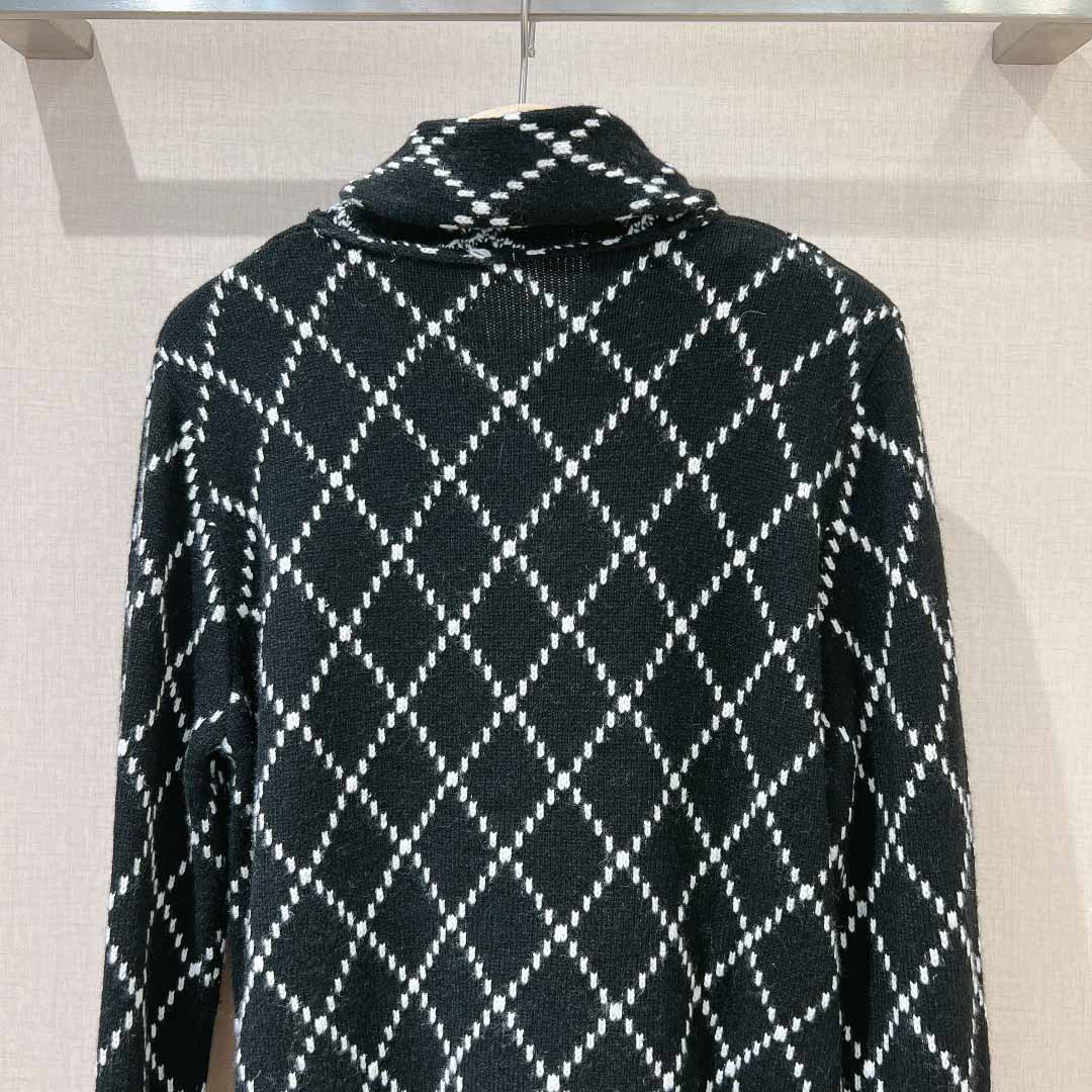 Dior Tied Collar Sweater     - DesignerGu