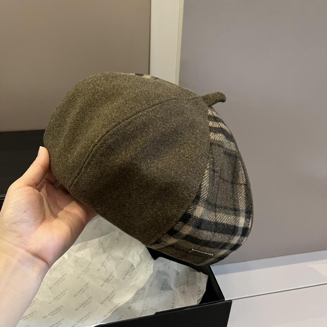 Burberry Beret Hat - DesignerGu