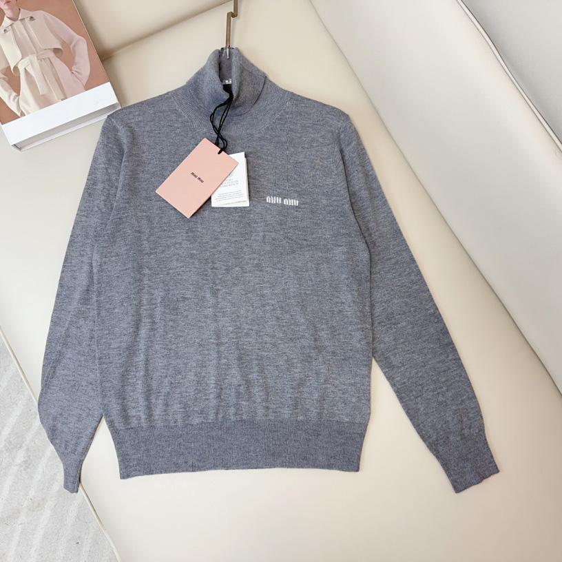 Miu Miu Wool Sweater - DesignerGu