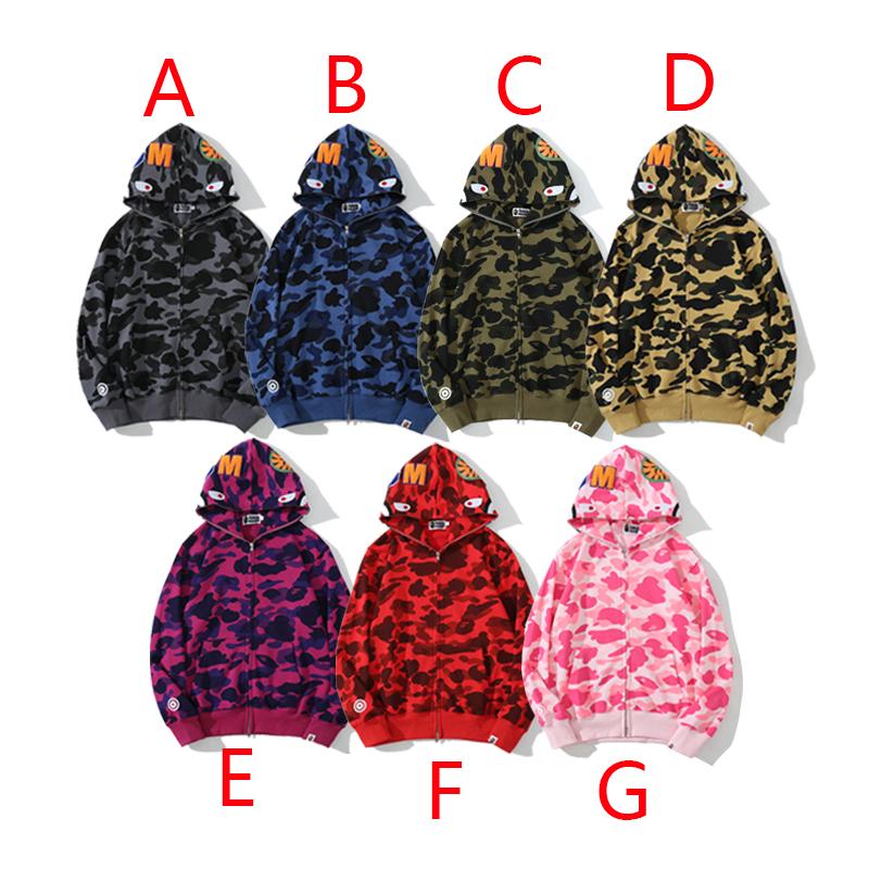 Bape Shark Hoodie - DesignerGu