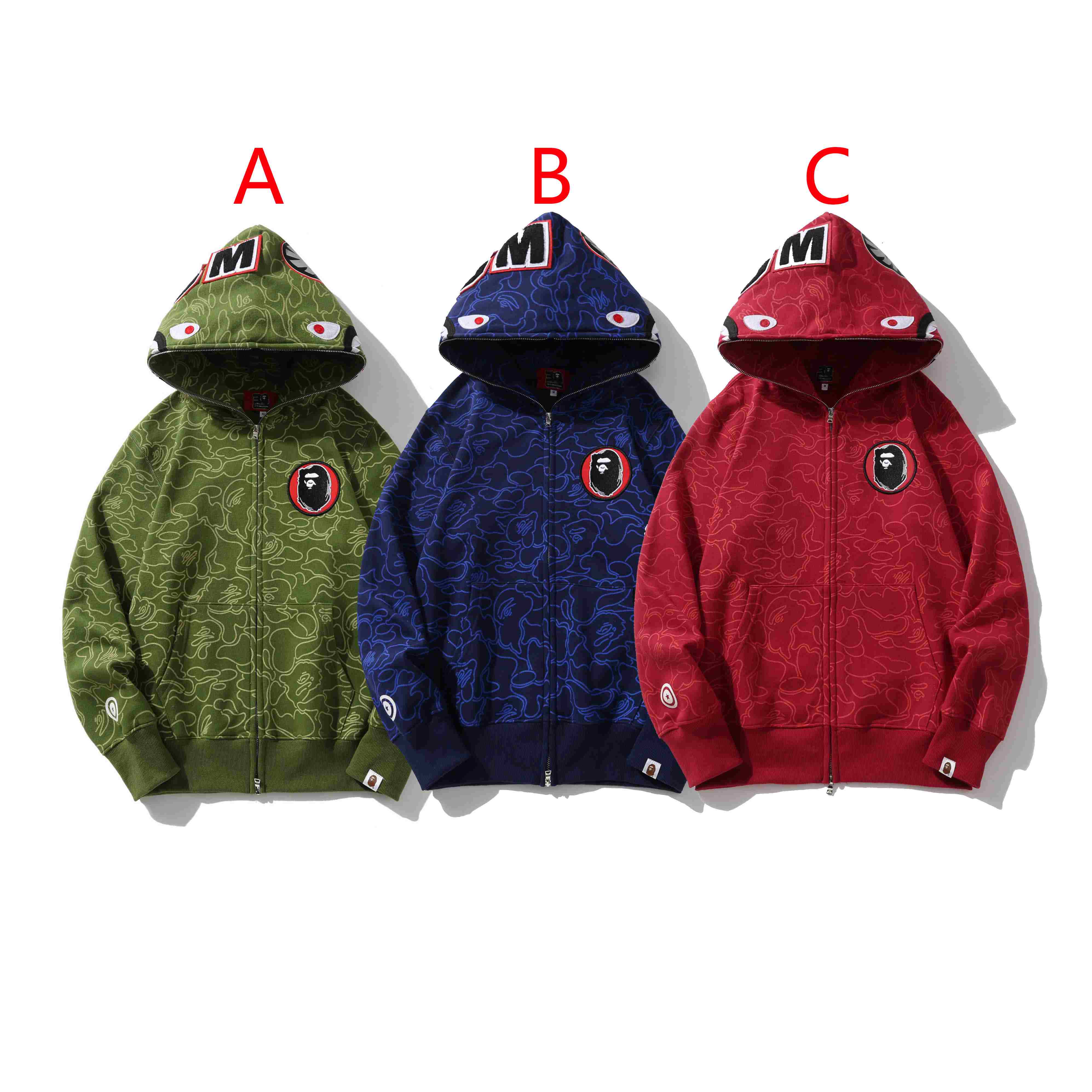 Bape 30Th Anniversary Shark Hoodie - DesignerGu