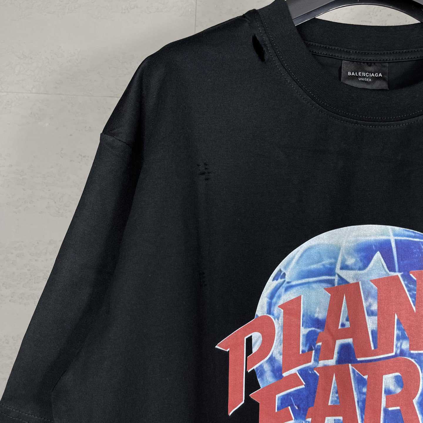 Balenciaga Planet Earth T-Shirt Oversized  - DesignerGu