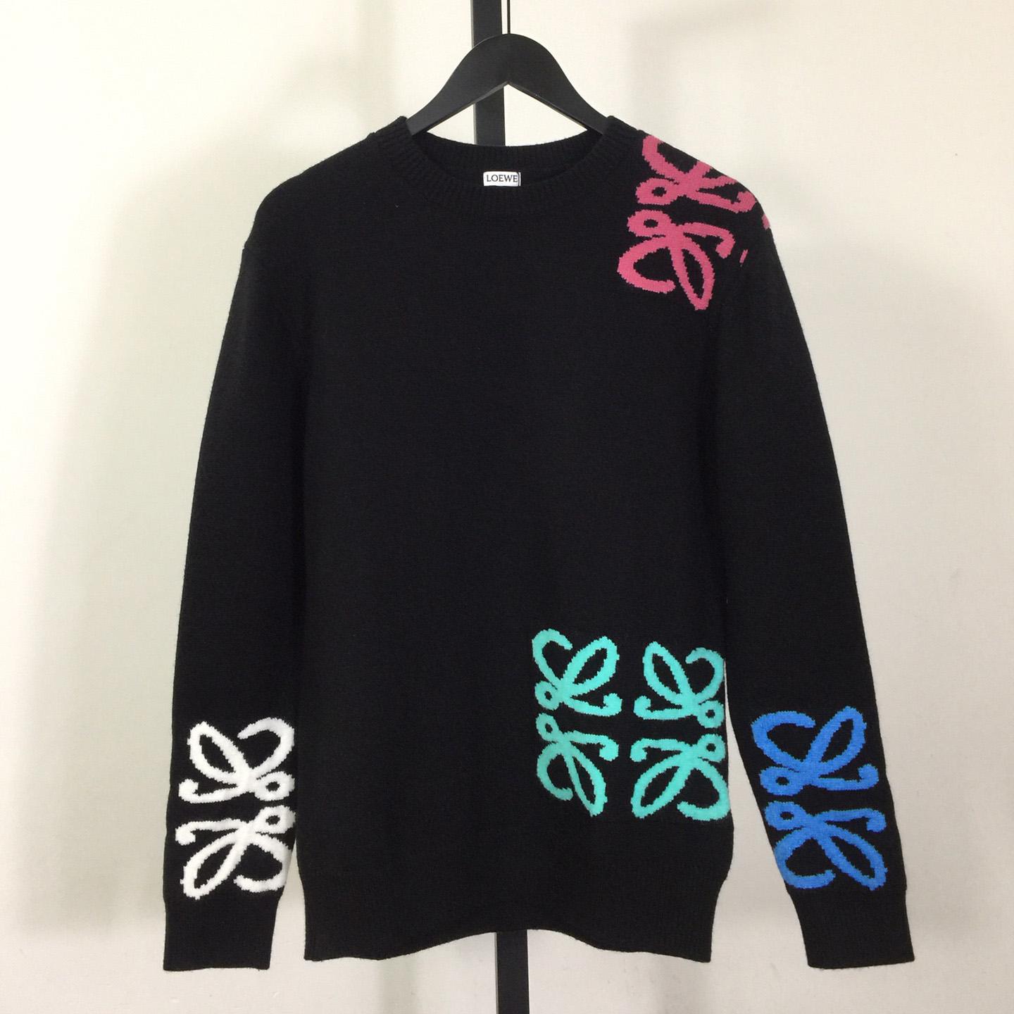 Loewe Logo Wool Sweater - DesignerGu