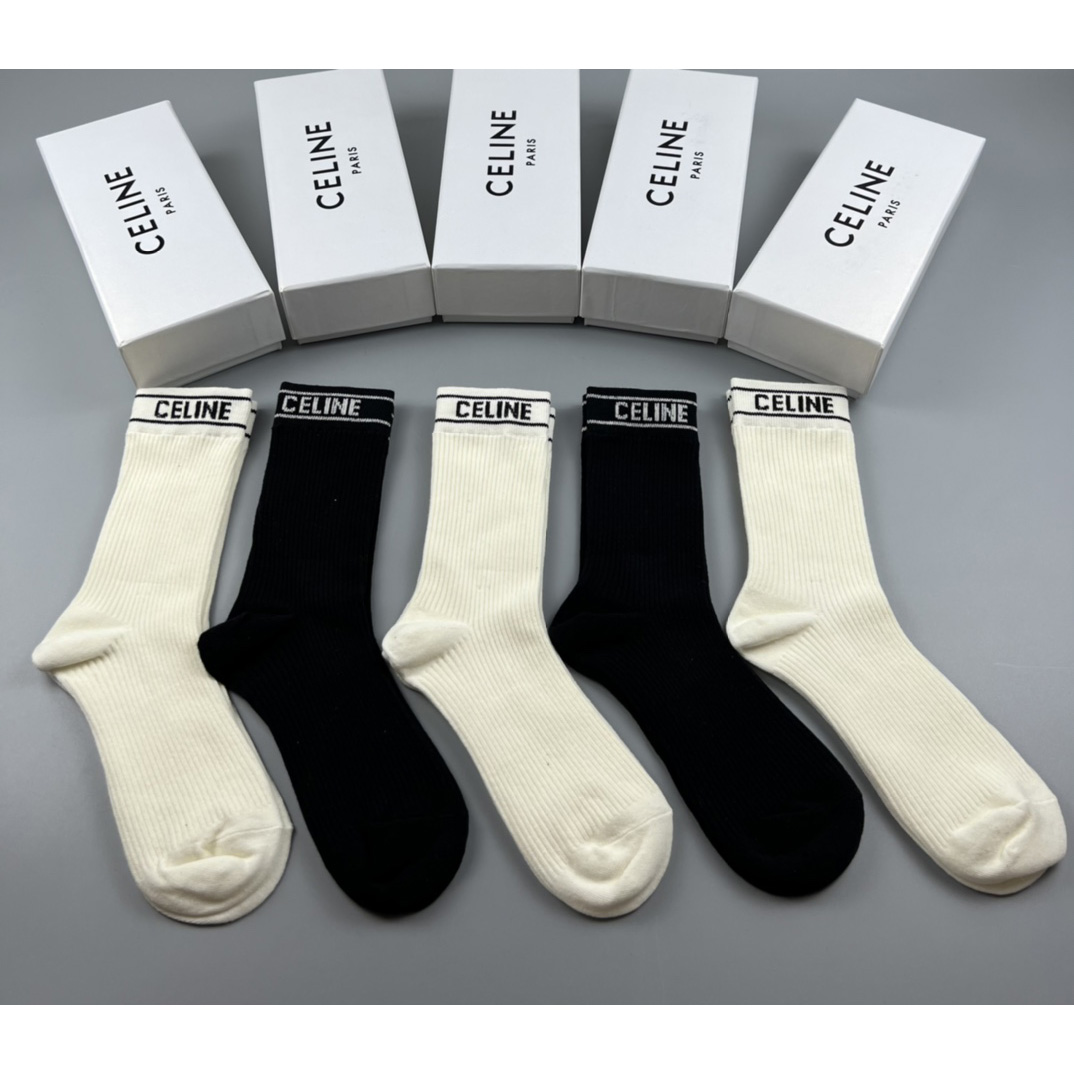 Celine Socks/Box - DesignerGu