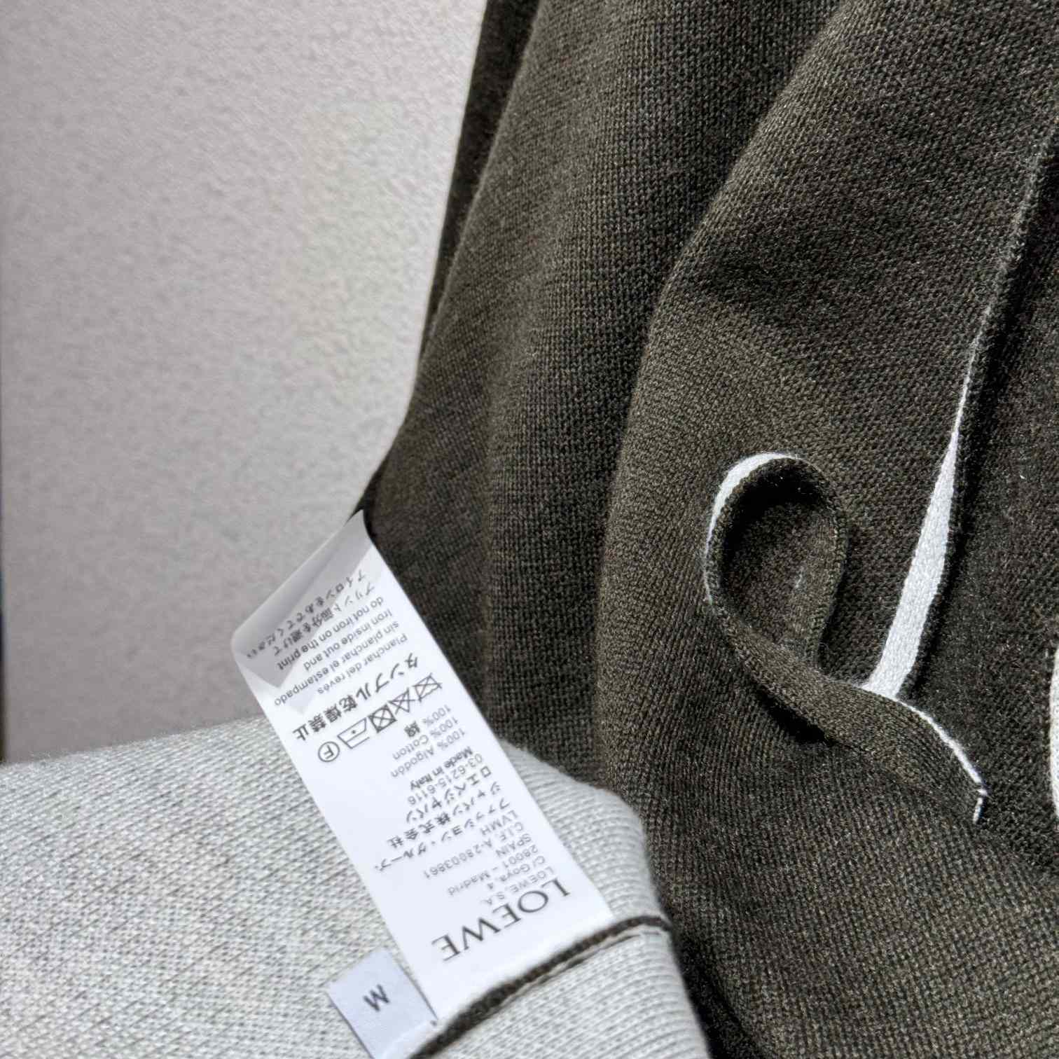 Loewe Logo Hooded Jumper - DesignerGu