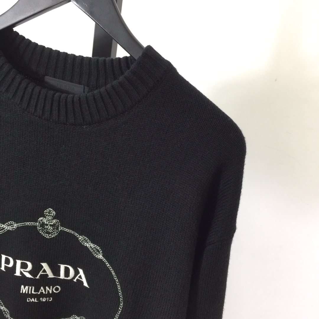 Prada Logo Sweater - DesignerGu