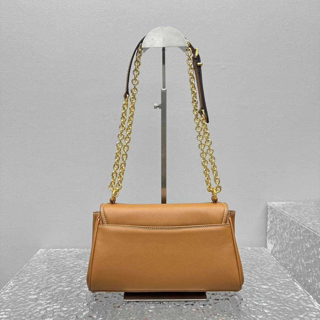 Miu Miu Leather Shoulder Bag - DesignerGu