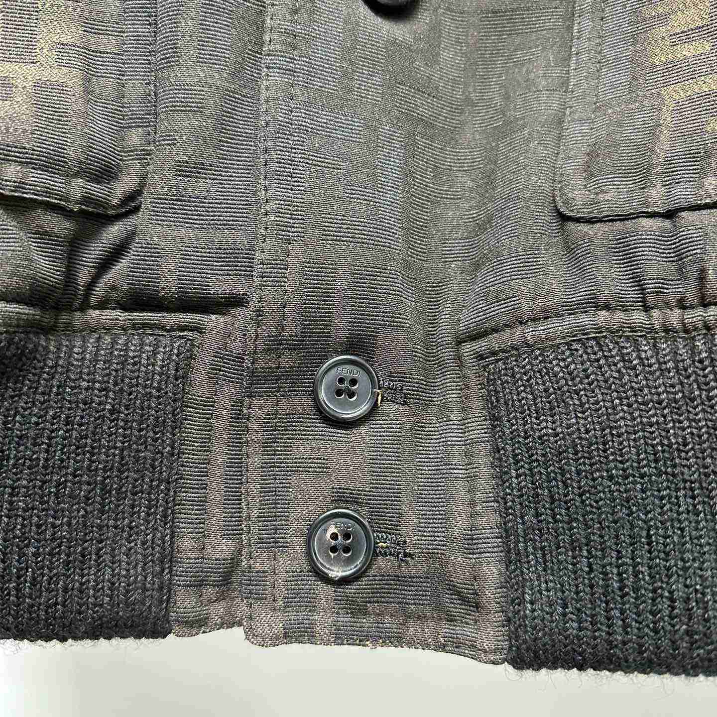 Fendi Canvas FF Eclissi Jacket - DesignerGu