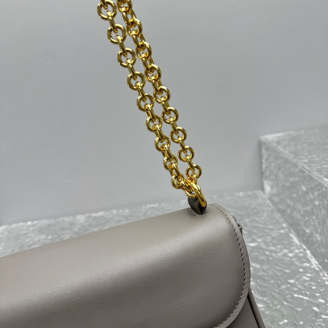 Miu Miu Leather Shoulder Bag - DesignerGu