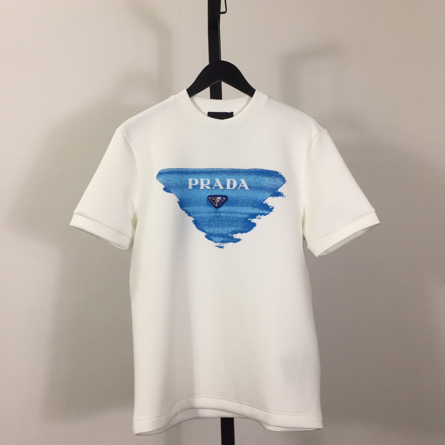 Prada Logo Cotton T-shirt - DesignerGu