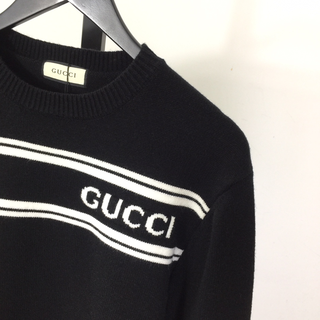 Gucci Logo Sweater - DesignerGu