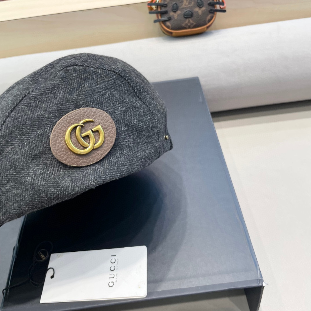 Gucci Flat Cap - DesignerGu