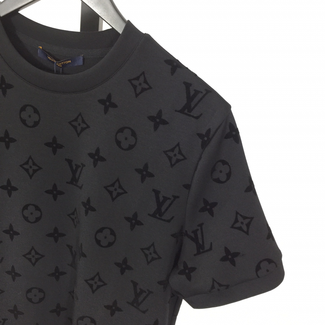 Louis Vuitton Embellished Cotton T-shirt - DesignerGu