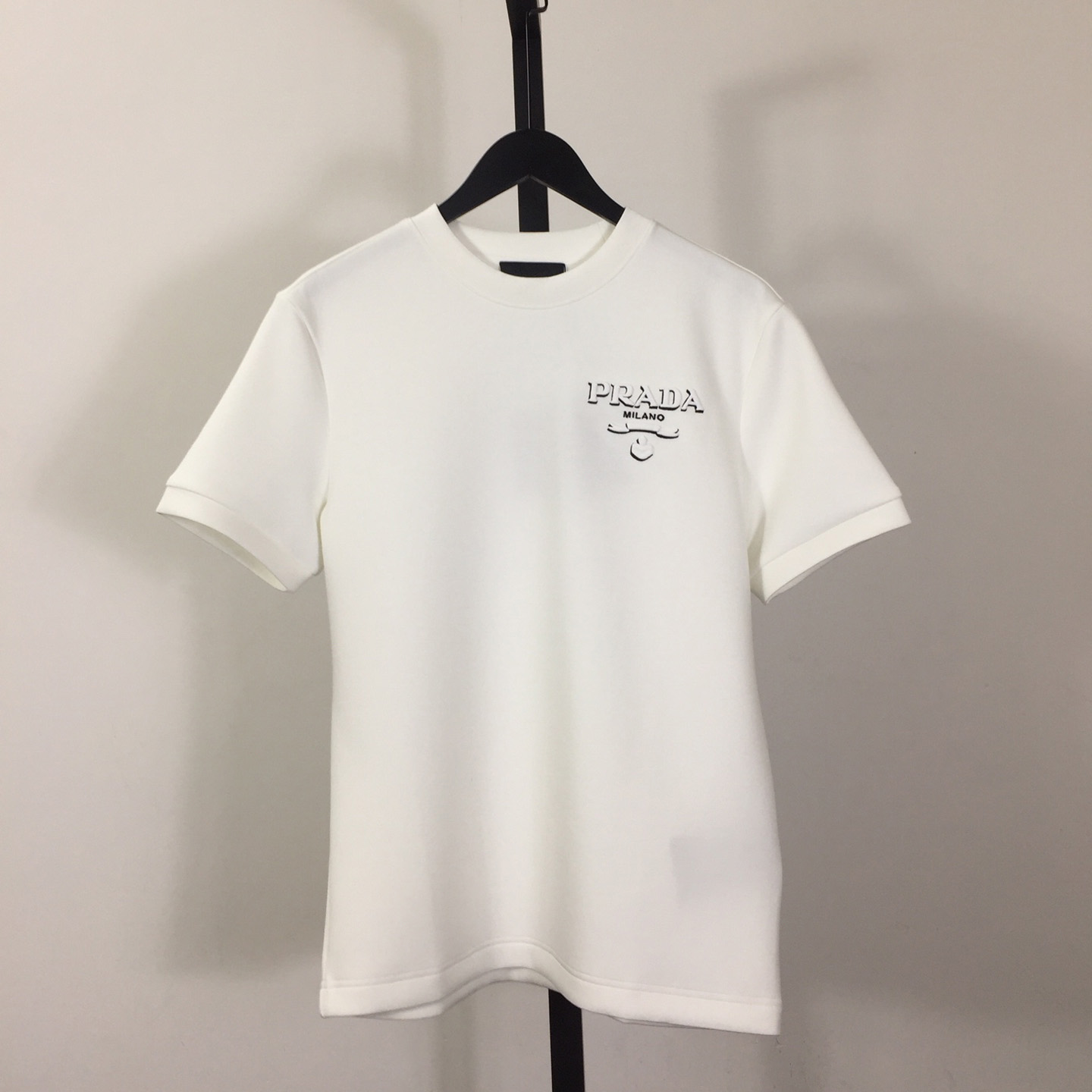 Prada Logo Cotton T-shirt - DesignerGu