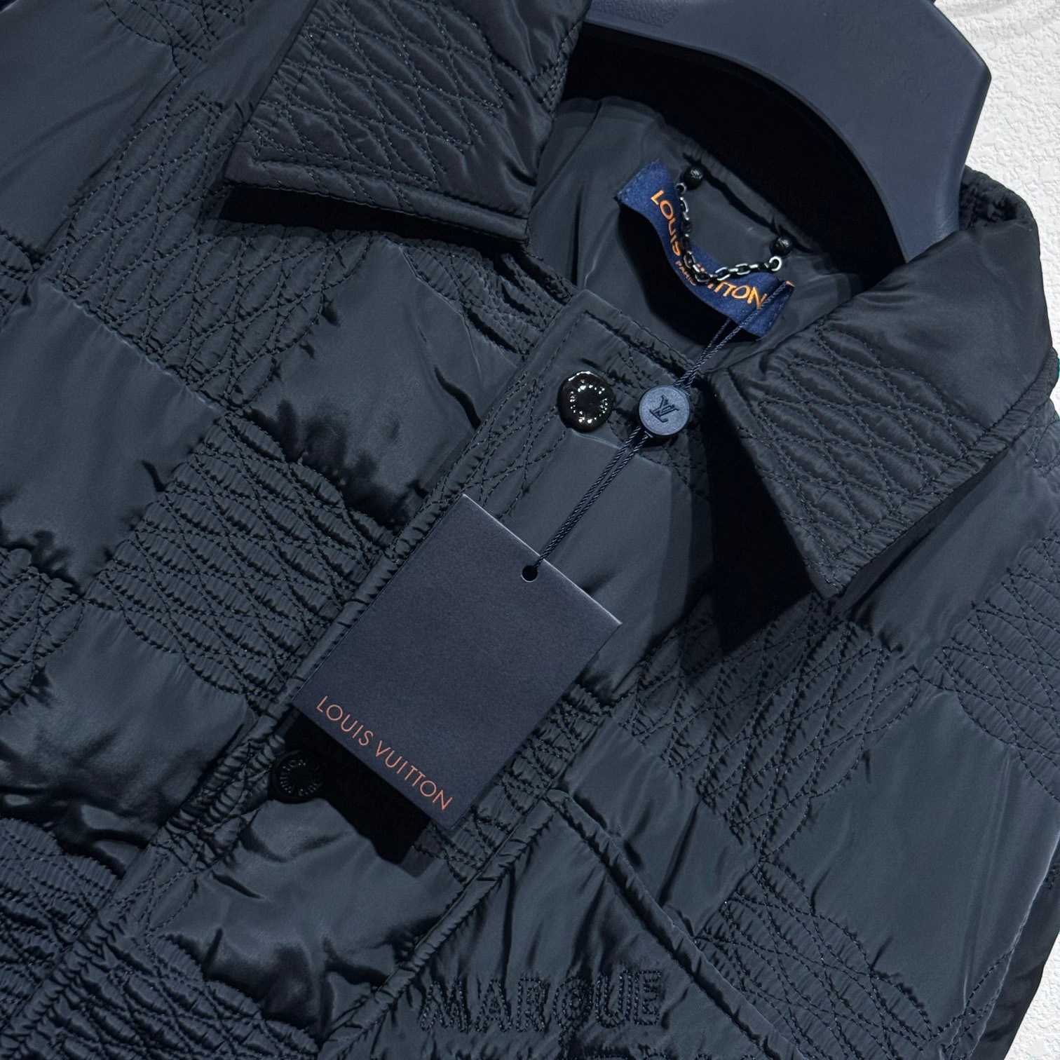 Louis Vuitton Damier Quilted Nylon Overshirt   1AFHXN - DesignerGu