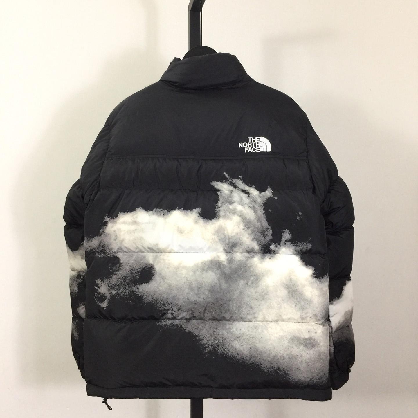 The North Face Printed 92 Retro Anniversary Nuptse Jacket 'Black' - DesignerGu