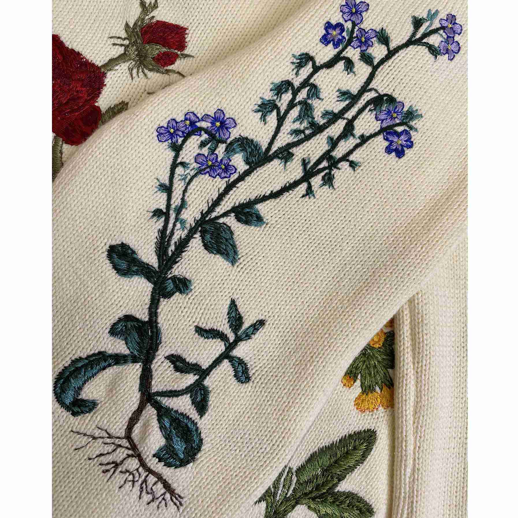 Dior Sweater White Cotton Jersey  - DesignerGu