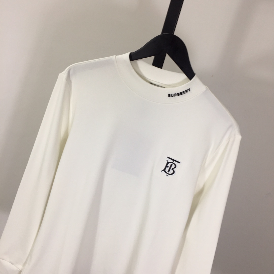 Burberry Logo Long Sleeve Tee - DesignerGu