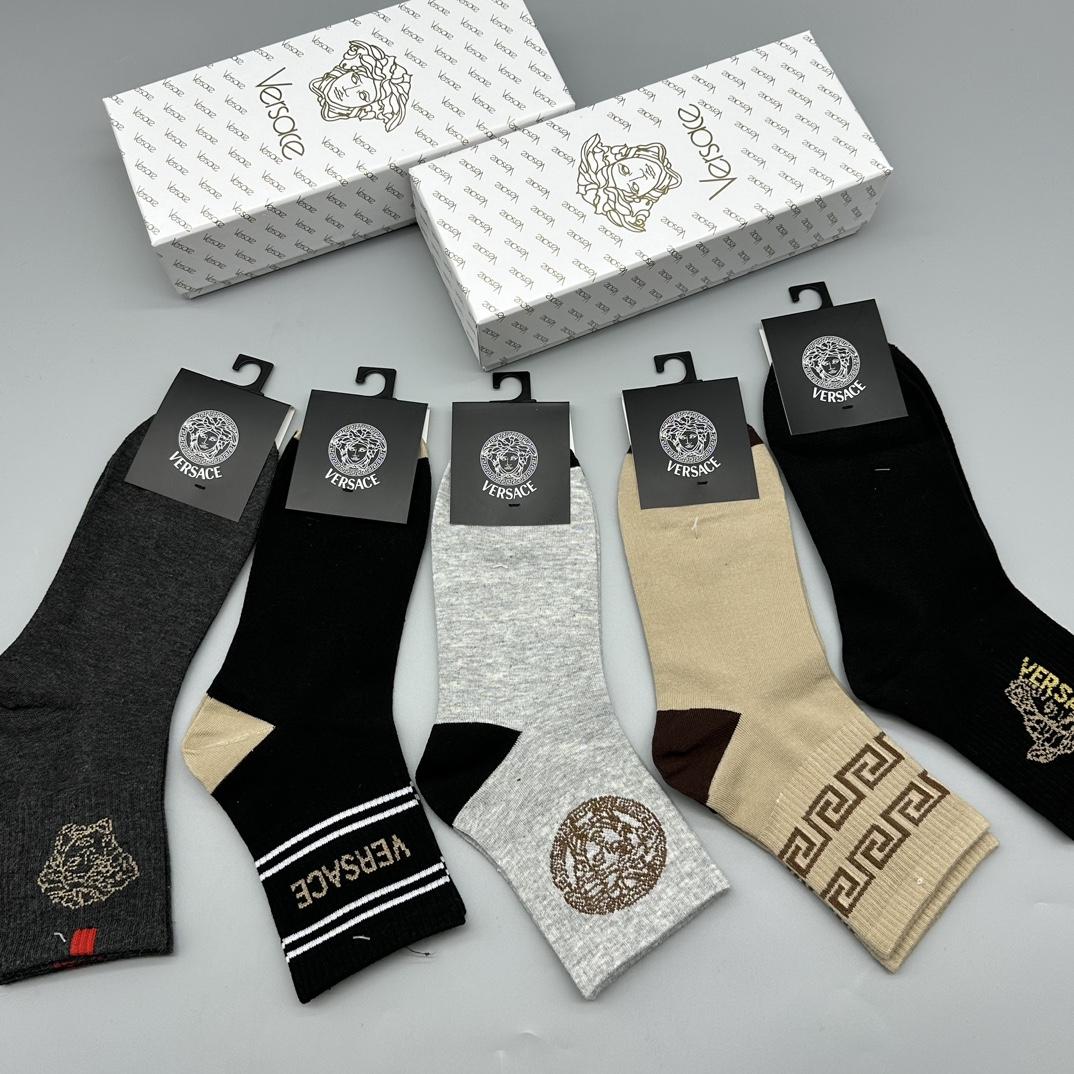 Versace Socks/Box - DesignerGu