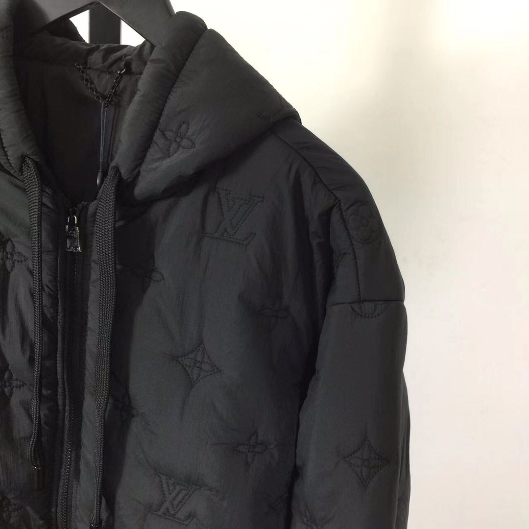 Louis Vuitton Monogram Quilted Hooded Blouson   - DesignerGu