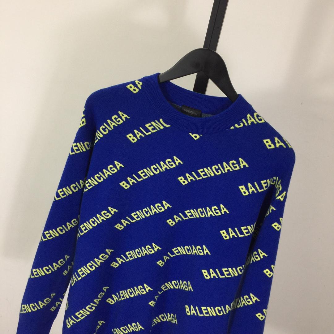 Balenciaga Logo Sweater - DesignerGu