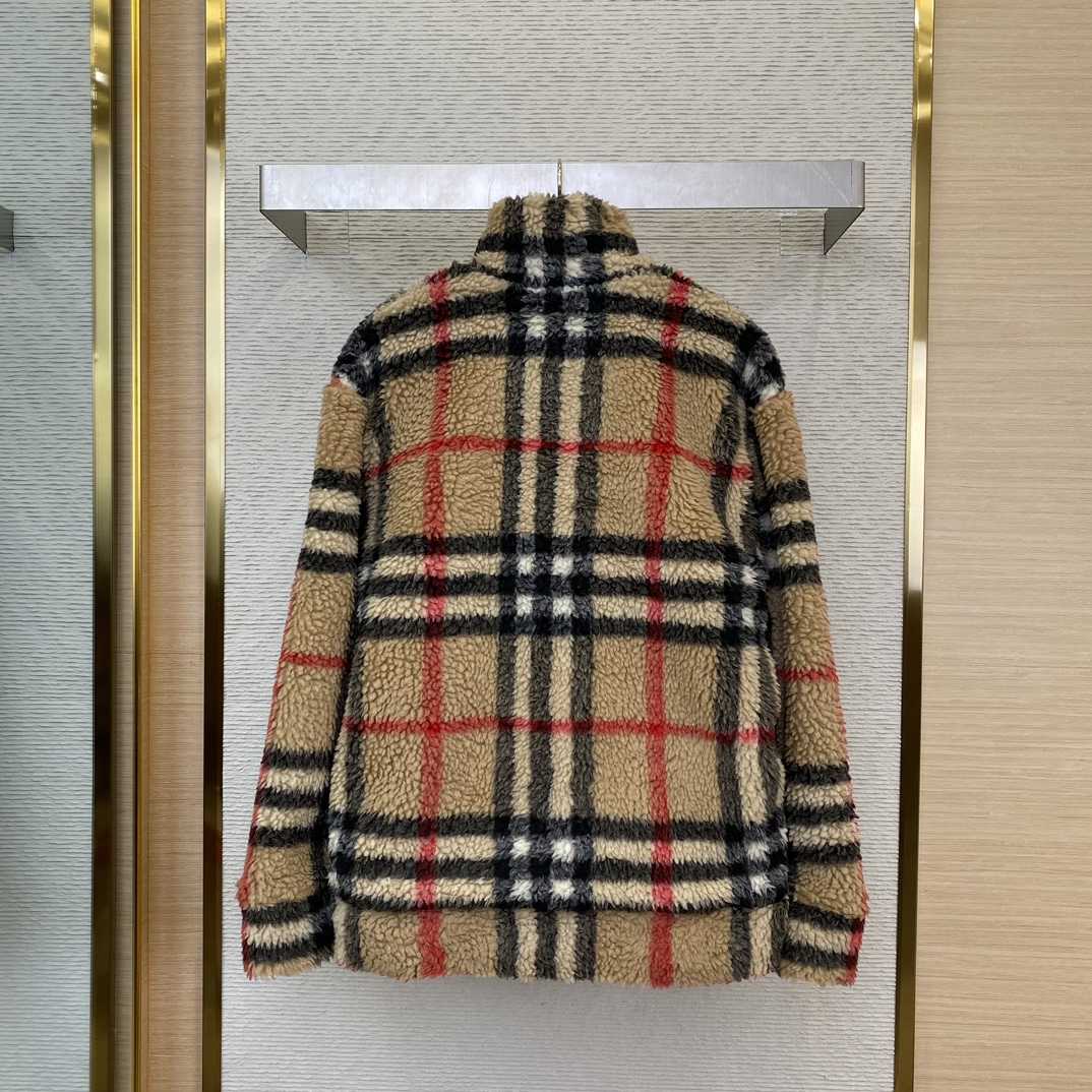 Burberry Check Wool Jacket  - DesignerGu