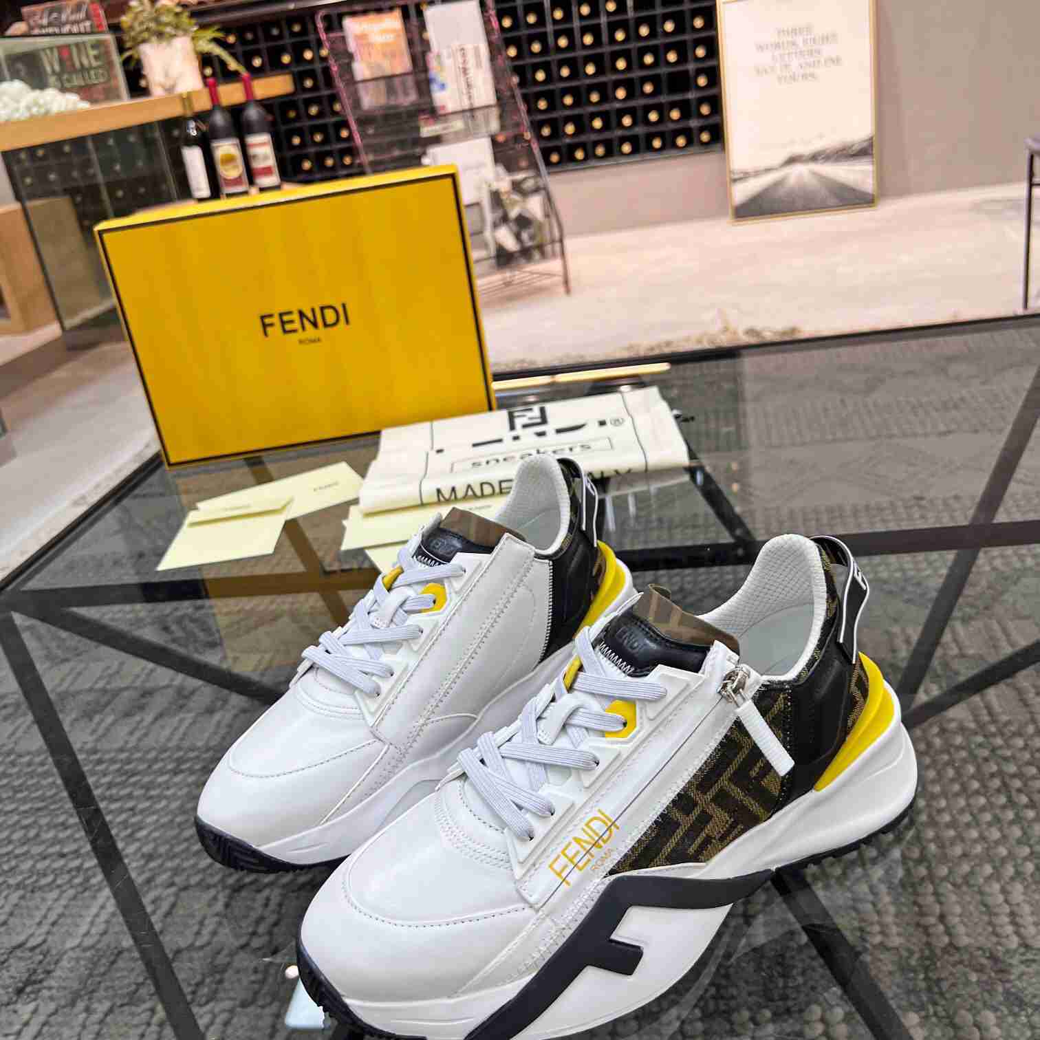 Fendi Flow Sneakers  - DesignerGu