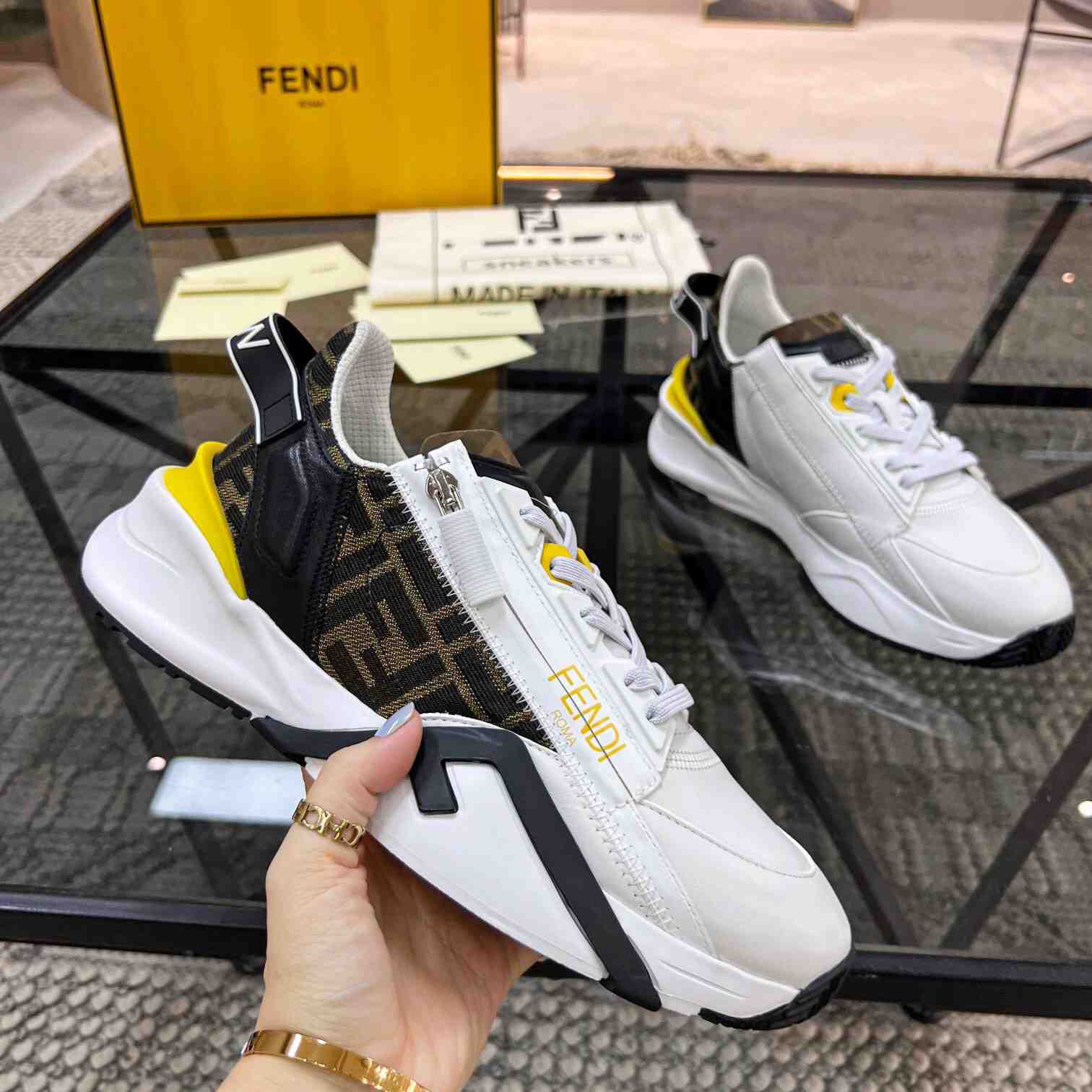 Fendi Flow Sneakers  - DesignerGu