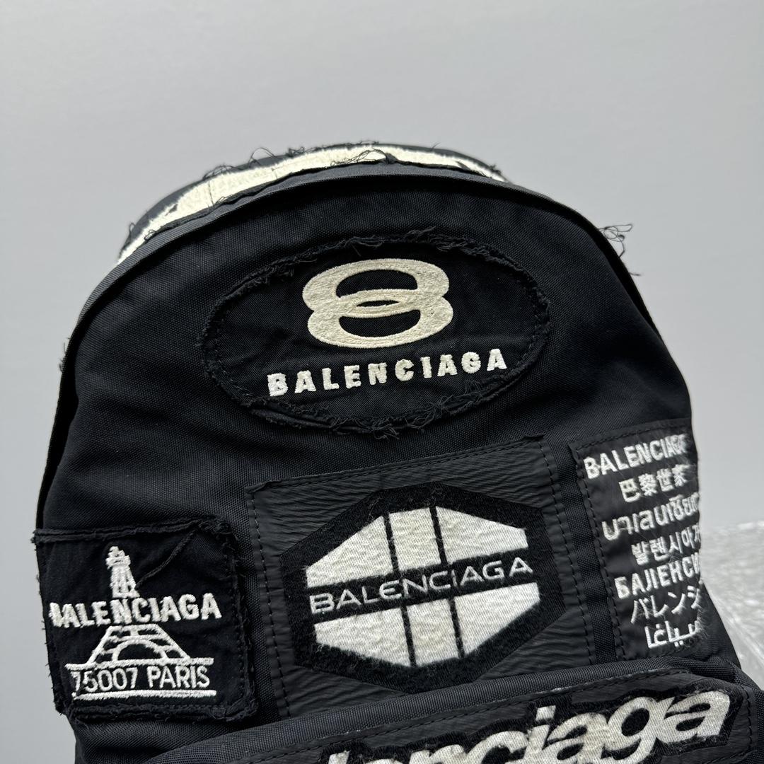 Balenciaga Explorer Patched Backpack   32x9x 47cm - DesignerGu