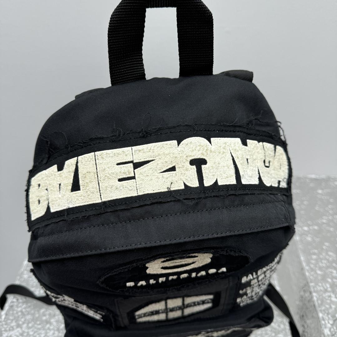 Balenciaga Explorer Patched Backpack   32x9x 47cm - DesignerGu