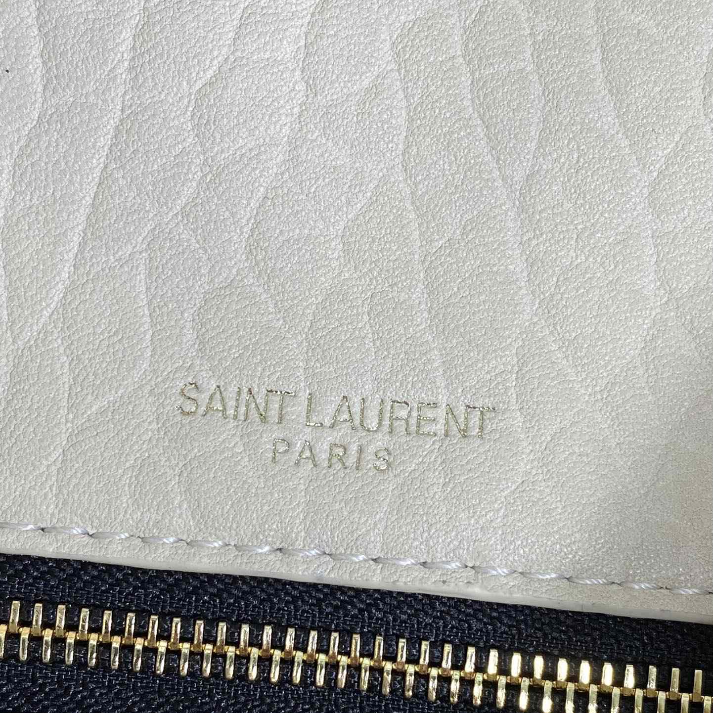 Saint Laurent Cassandre Large Envelope Pouch In Lambskin - DesignerGu