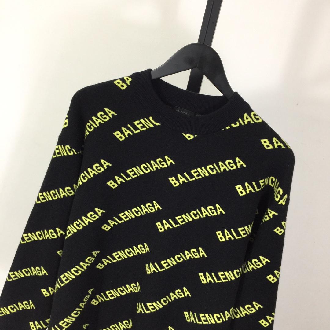 Balenciaga Logo Sweater - DesignerGu