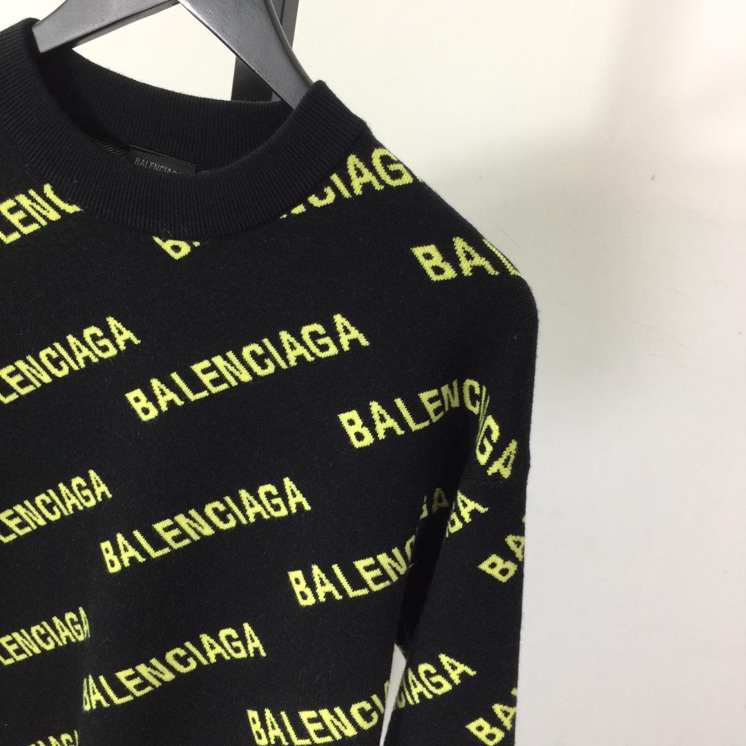 Balenciaga Logo Sweater - DesignerGu