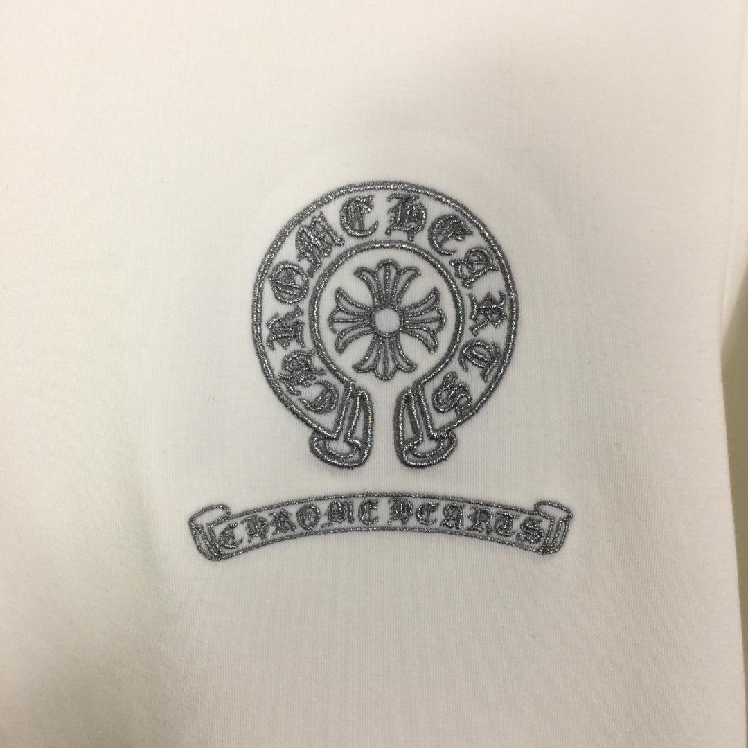 Chrome Hearts Logo Long Sleeve Tee - DesignerGu