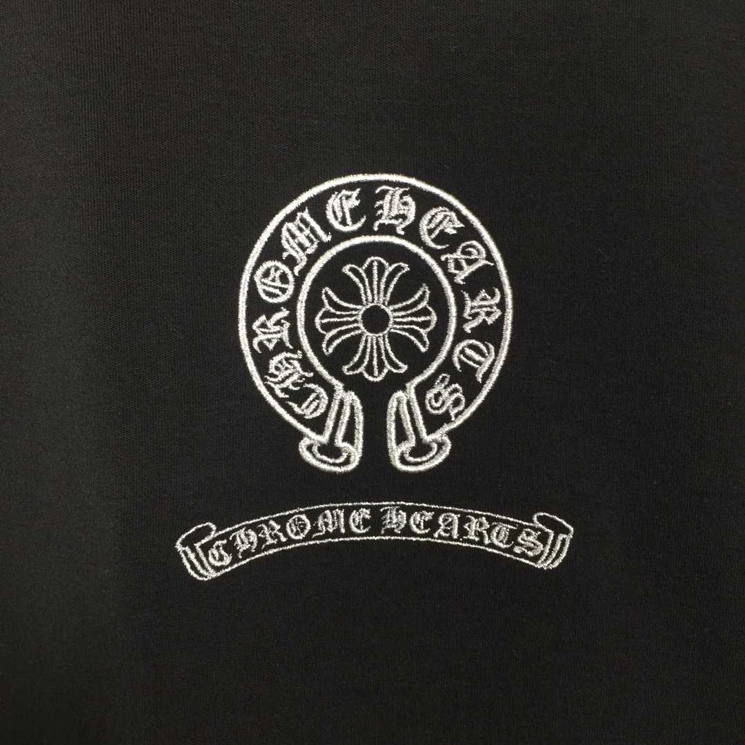 Chrome Hearts Logo Long Sleeve Tee - DesignerGu