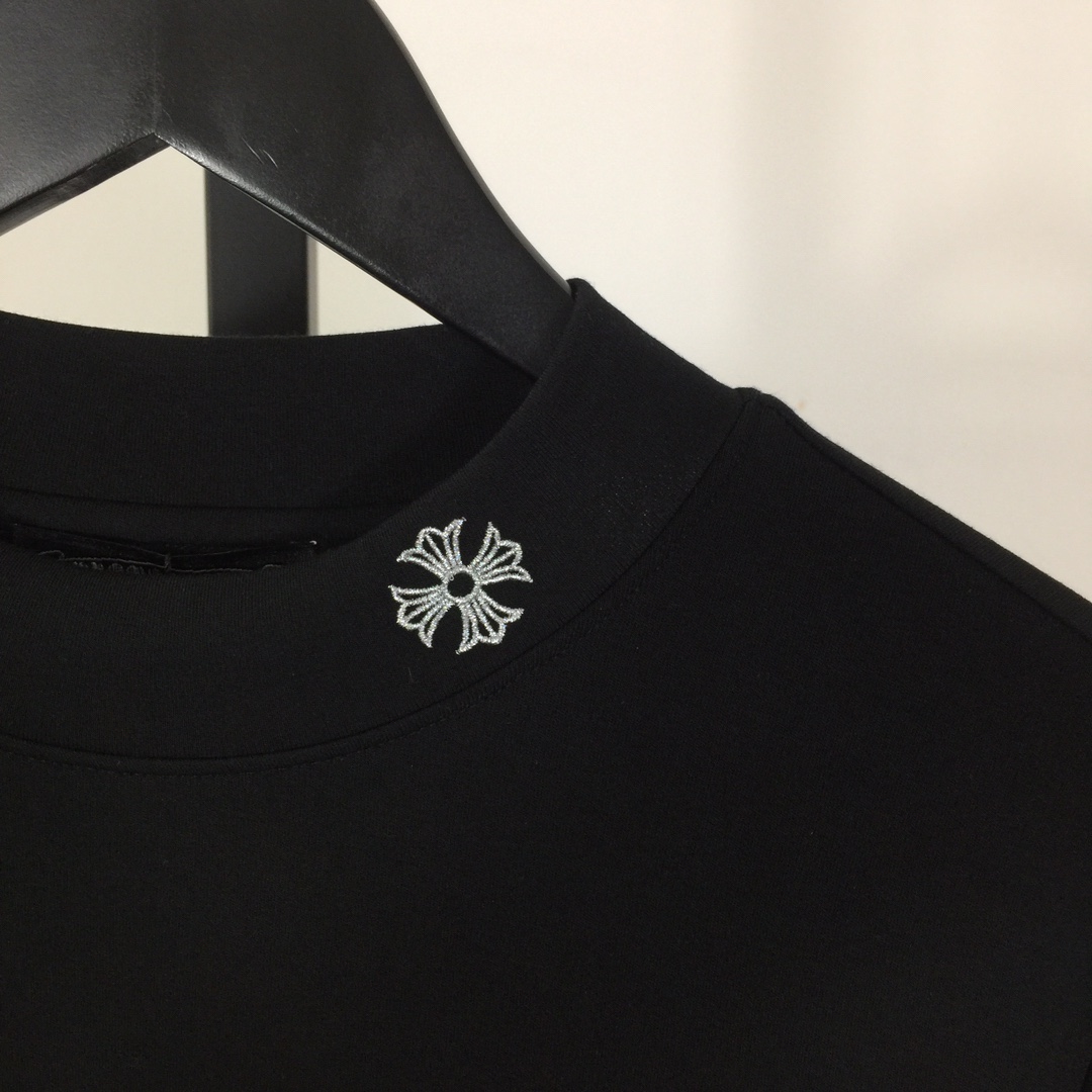 Chrome Hearts Logo Long Sleeve Tee - DesignerGu