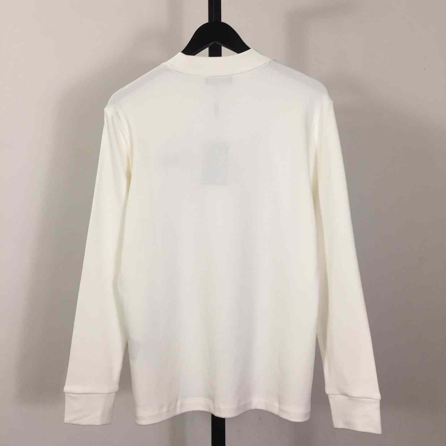 Balenciaga Logo Long Sleeve Tee - DesignerGu