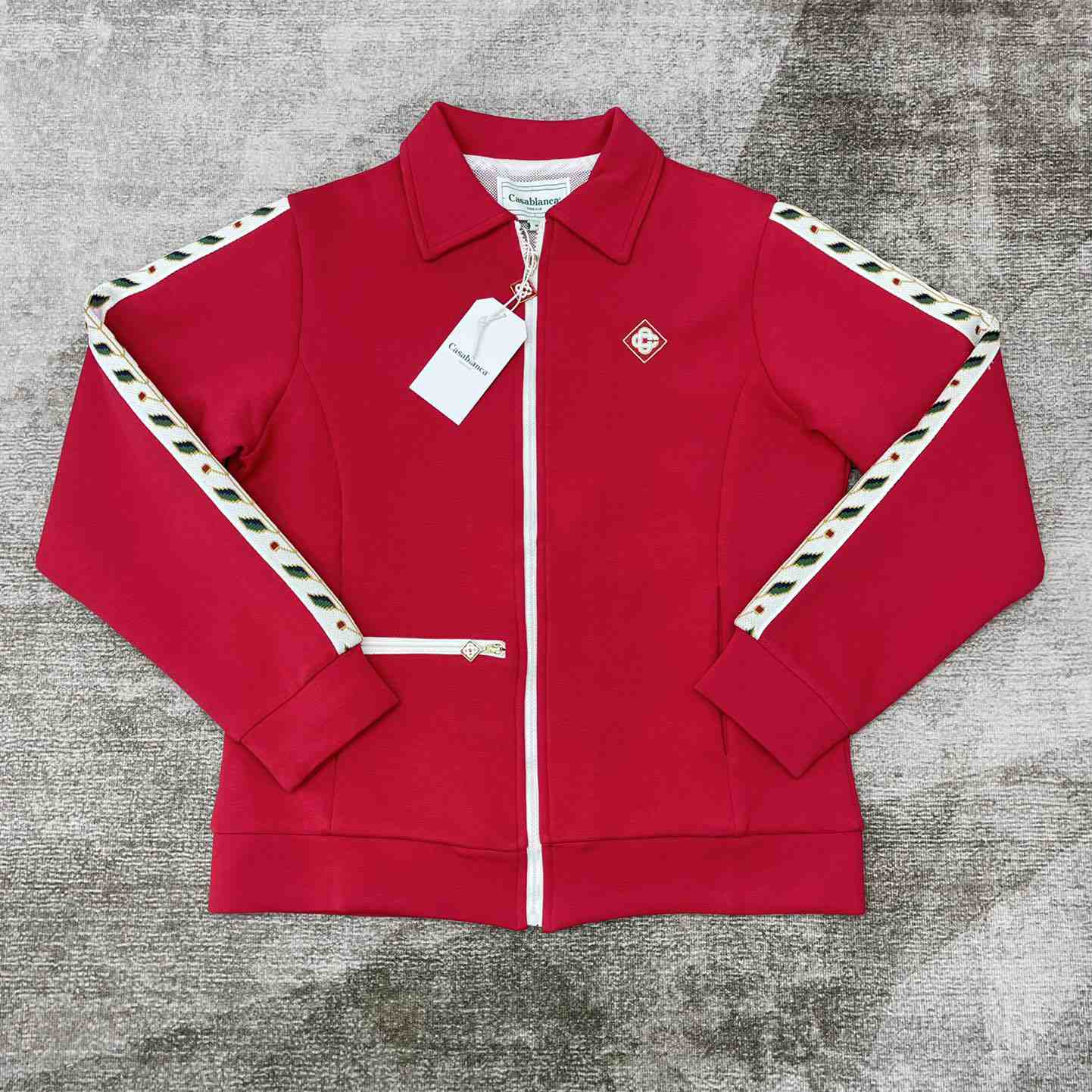 Casablanca Laurel Track Jacket   c933 - DesignerGu