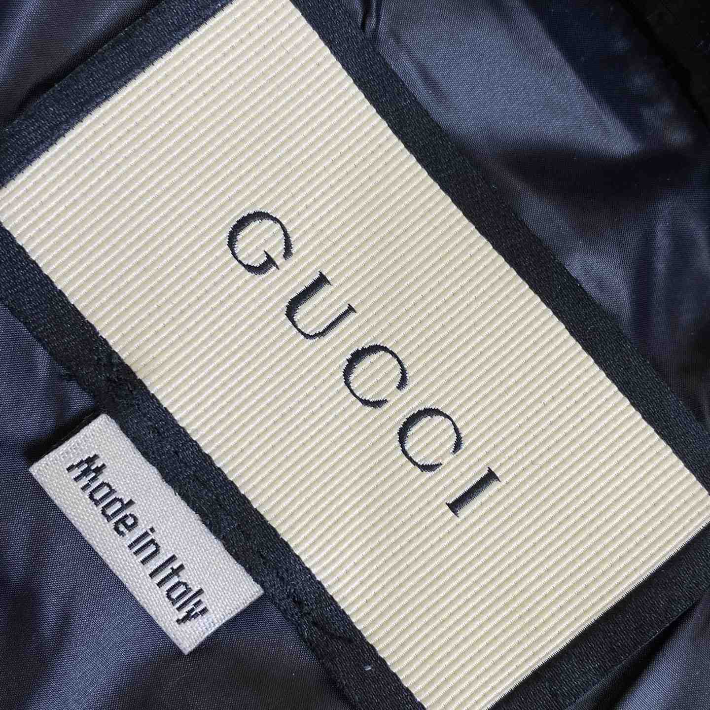 Gucci GG Canvas Bomber Jacket - DesignerGu