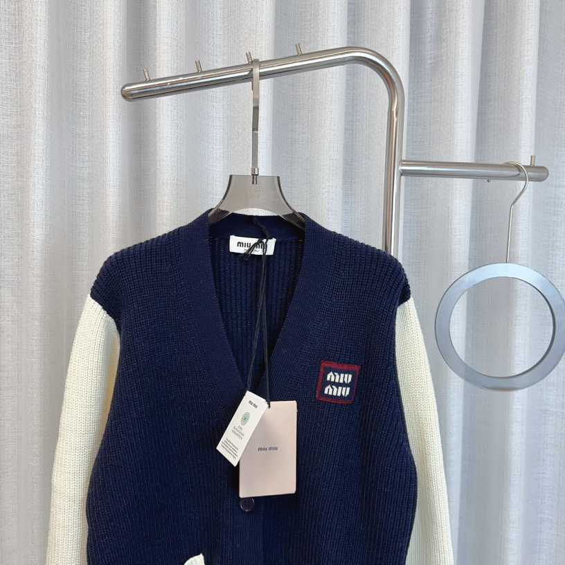 Miu Miu Wool And Cashmere Cardigan - DesignerGu