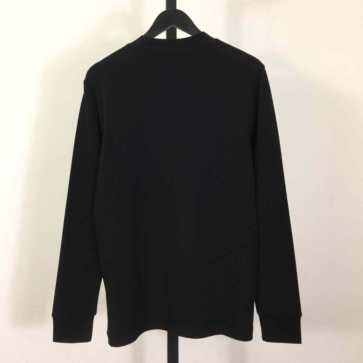 Balenciaga Logo Long Sleeve Tee - DesignerGu