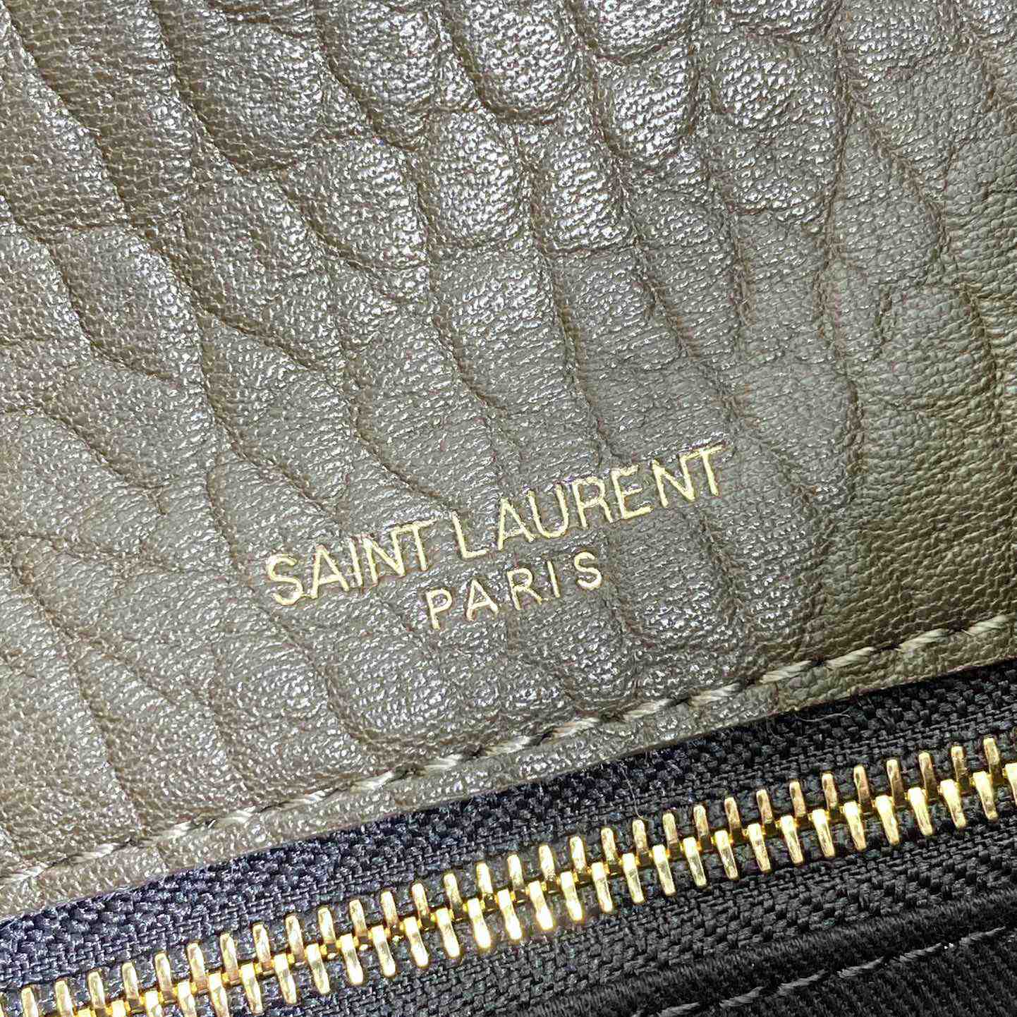 Saint Laurent Cassandre Large Envelope Pouch In Lambskin - DesignerGu