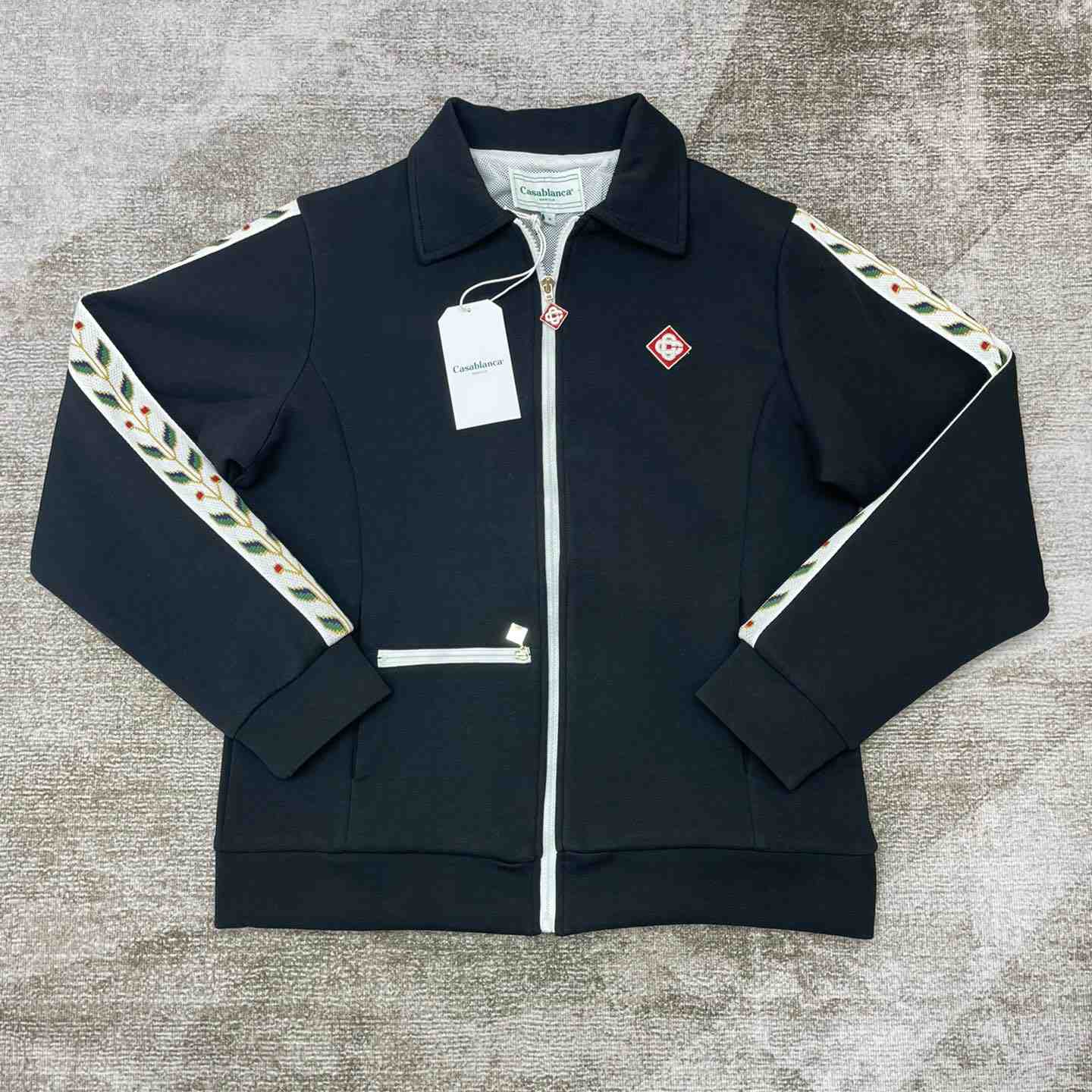 Casablanca Laurel Track Jacket   c934 - DesignerGu