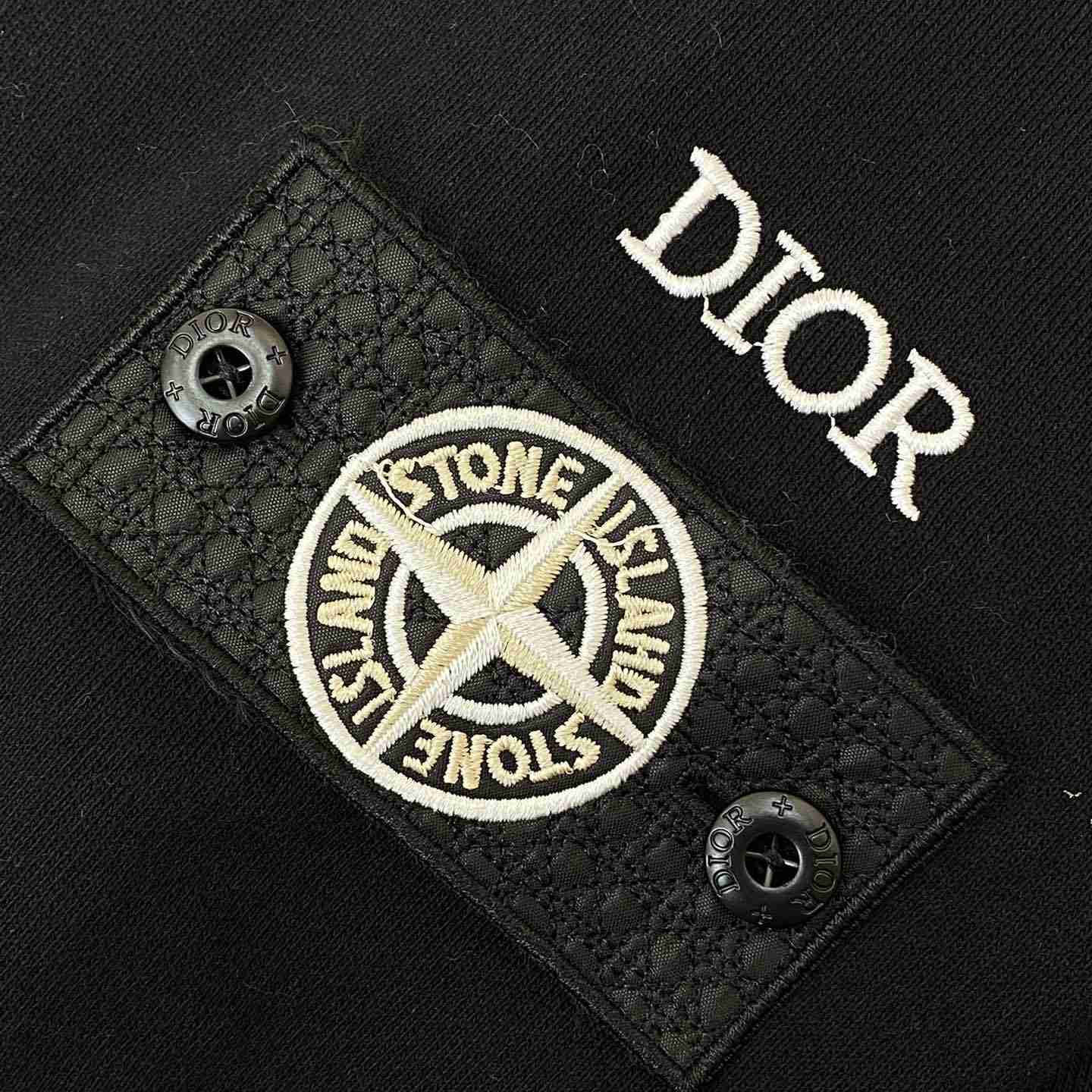 Dior And Stone Island Sweatshirt  - DesignerGu