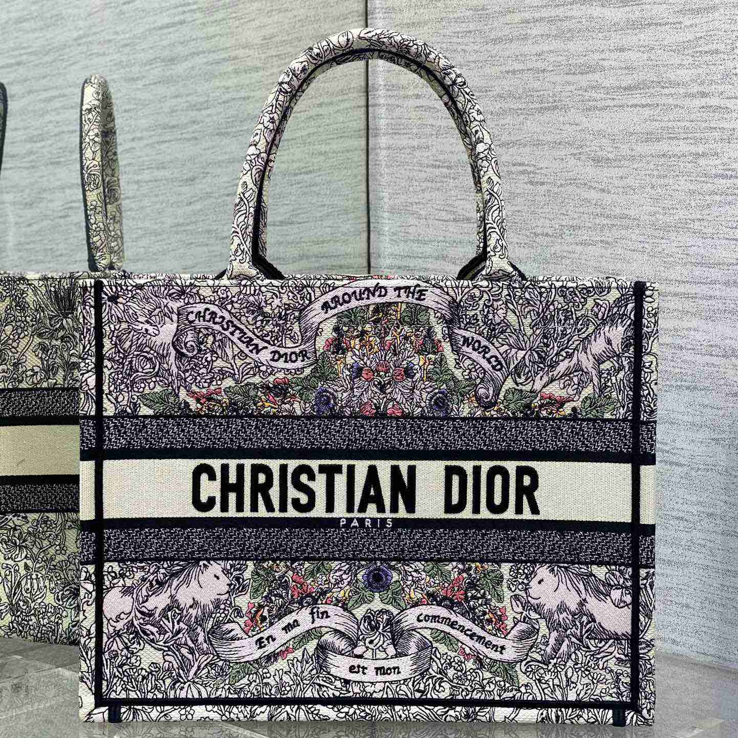 Dior Medium Dior Book Tote    - DesignerGu