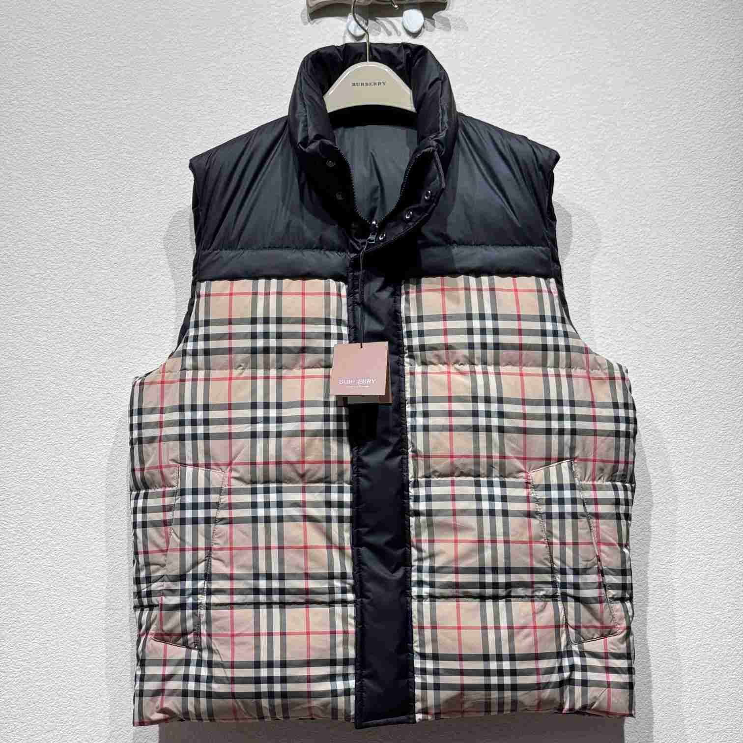 Burberry Check-print Padded Gilet - DesignerGu