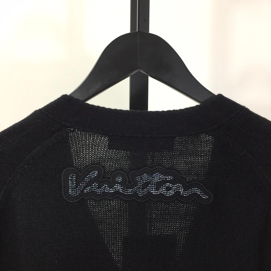 Louis Vuitton Embroidered Wool Cardigan  1AFAOJ - DesignerGu