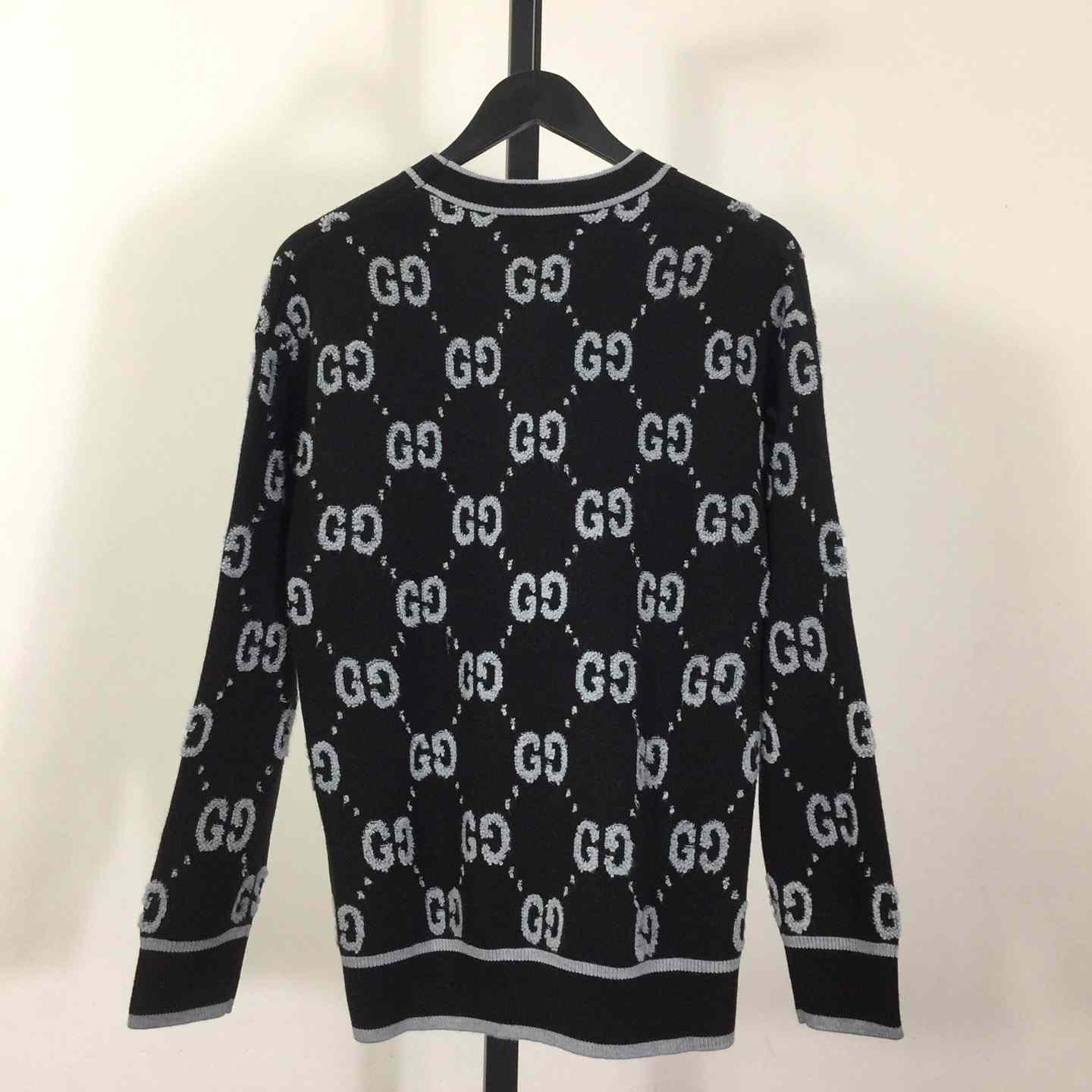 Gucci GG Wool Jacquard Sweater - DesignerGu