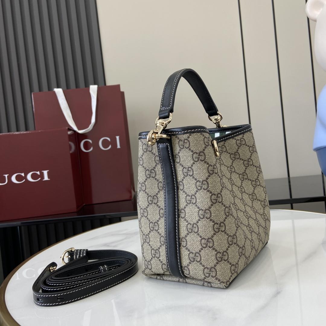 Gucci GG Emblem Mini Shoulder Bag  - DesignerGu